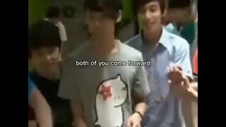 The way everyone turned to Dino 🤭#seventeen #dino #scoups #mingyu #hoshi #woozi #wonwoo #vernon #dk
