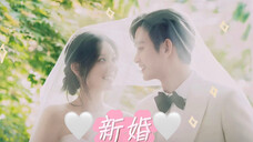 新婚白洪夫妇的相亲相爱
