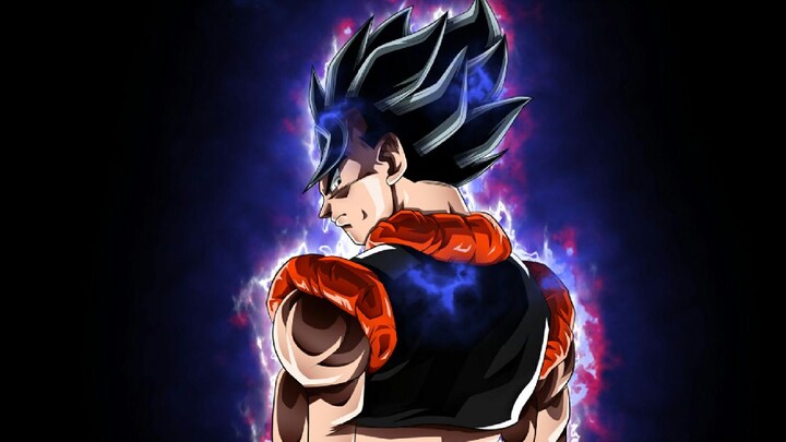 ultra gogeta is born| ultra instict goku and ultra ego vegeta fused to fight beerus the destroyer