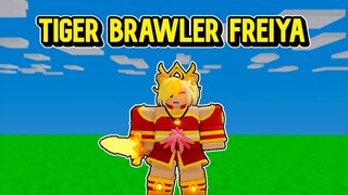 Tiger Brawler Freiya Skin Showcase - Roblox Bedwars