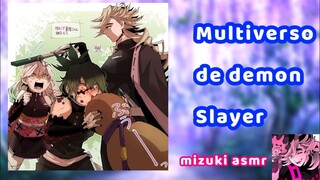 ≈Multiverso demon Slayer pt:1≈ (os irmãos hashiras) Asmr| • Sn oni