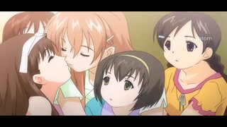 She has her own yuri harem (Yuri Moments)