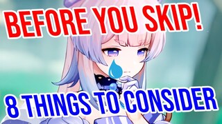 8 things to ACTUALLY CONSIDER before skipping Kokomi! Genshin Impact