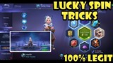 LUCKY SPIN TRICKS ( HOW TO GET HARITH IN THE LUCKY SPIN) 100% LEGIT