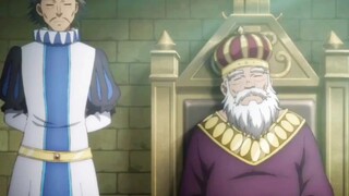 Since he couldn't recruit any brave men, the king decided to screw the devil's head back himself!