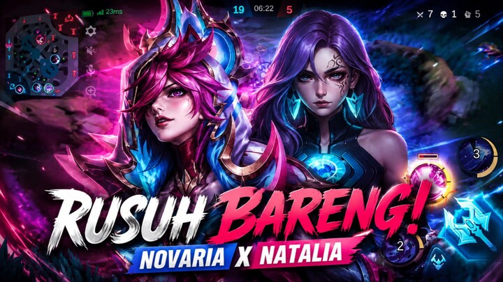 Dikerjain Natalia & Novaria, Eudora Sampai Rata di Turret Sendiri! 🤫