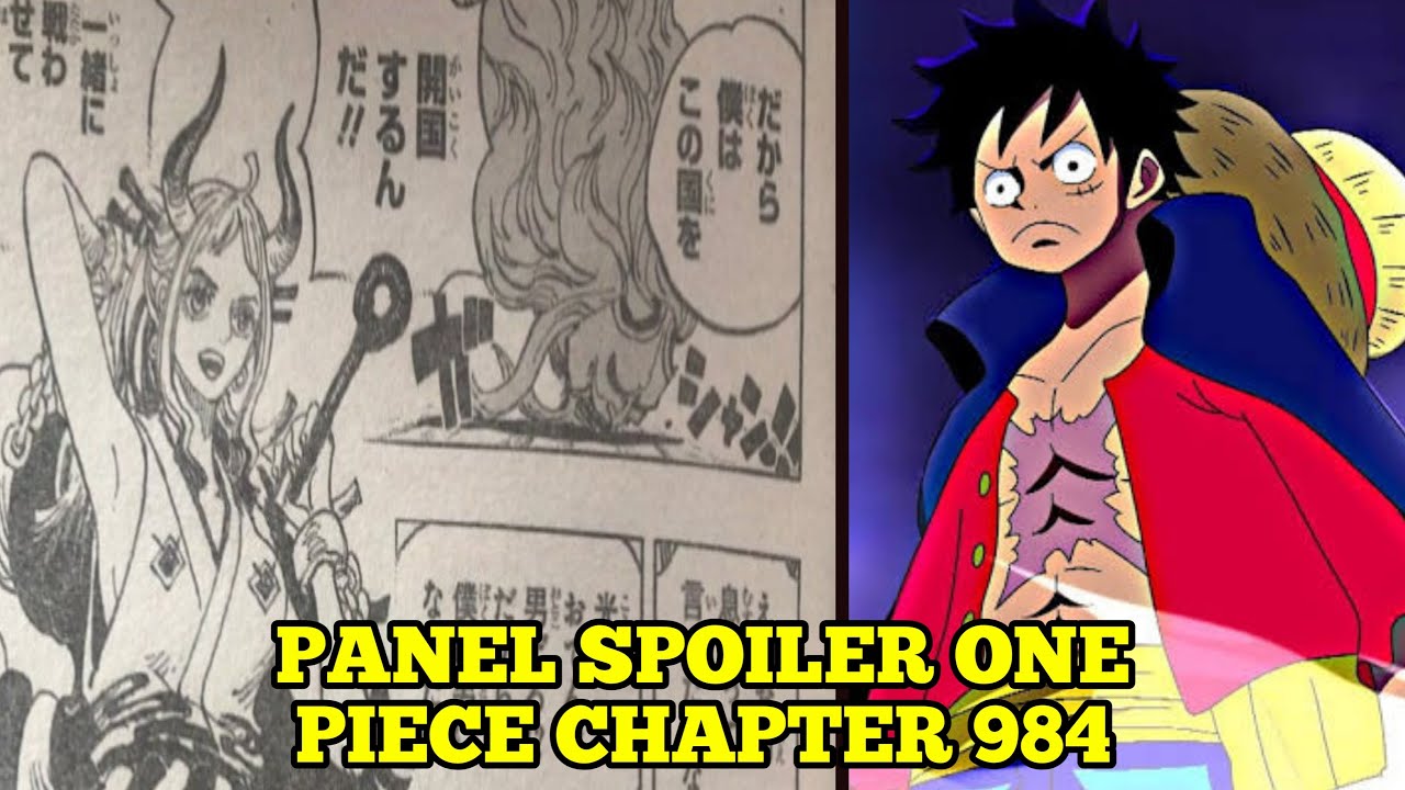 Wujud Yamato Diperlihatkan Sebagai Wanita Spoiler One Piece Chapter 984 Part2 Bilibili