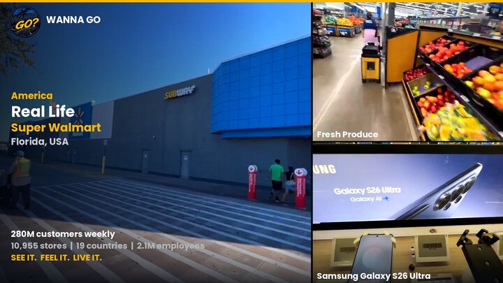 Inside America's Biggest Superstore 🛒 | Super Walmart | WANNA GO