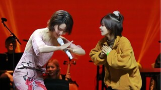 The little girl who danced to the cover of the beautiful girl danced in front of Liu Lian! Dancing w