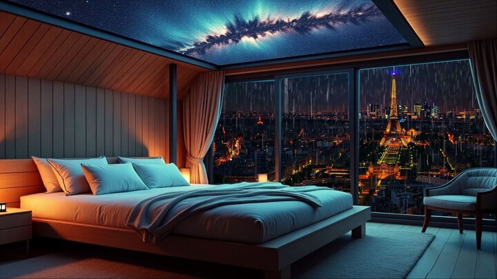 【助眠】雨声ASMR｜Hujan Deras di Malam Hari, Tidur Nyenyak Malam Ini 🌧️