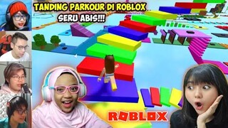 Reaksi Nafisa Fidela & Sarah Viloid Bermain Parkour Di Roblox, SERU ABIS!!! | Roblox Indonesia