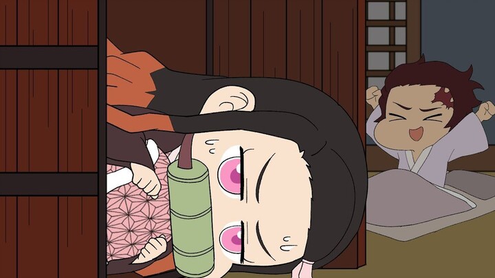 Nezuko who wants to sleep well [Demon Slayer animation]