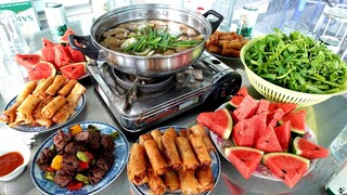 Về Nhà CHÚ ÚT THIỆN • Mấy Cô Từ Huế, Đăk Lăk Về Thăm Ông Bà Nội | MTQH