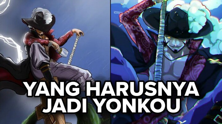 Dracule Mihawk adalah Yonko yang seharusnya