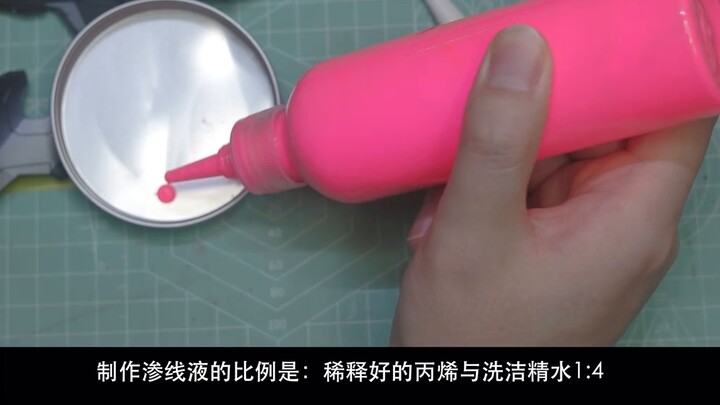 [Acrylic spray painting experience sharing issue 11] Personal acrylic spray painting model - Precaut