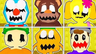 ROBLOX *NEW* ESCAPE BACKROOMS MORPHS! (ALL NEW MORPHS UNLOCKED!)