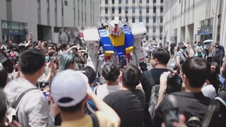 [cp28] Gundam appeared at the manga exhibition! High mobility!