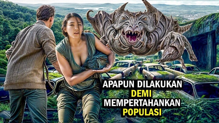 MENJADI MANUSIA TERAKHIR SETELAH MONSTER MELENYAPKAN MANUSIA DI BUMI  Alur cerit
