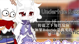 [Cá nhân hóa] Phản ứng của các nhân vật trong Undertale với "If Undertale were real" Tập 1