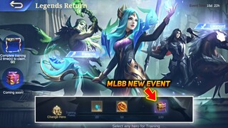 LEGENDS RETURN NEW EVENT | VEXENA, FARAMIS & LEOMORD NEW ENTRANCE & NEW VOICELINES | MLBB