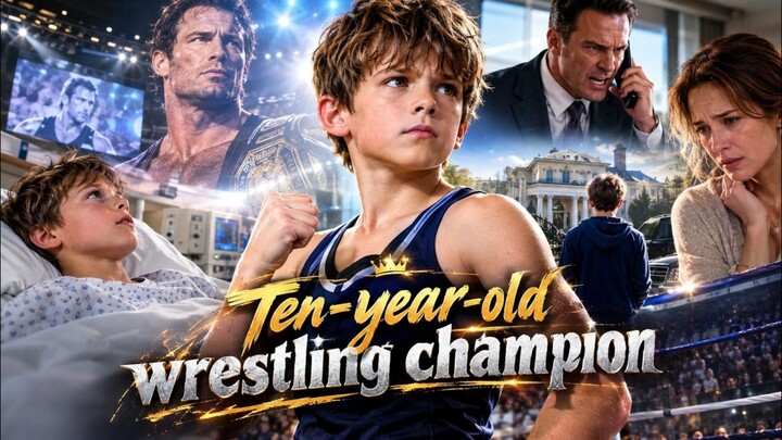 Ten year Old Wrestling Champion