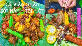 Lập hội bào Mẹt Cá Viên Chiên Sốt Mắm Tỏi Ớt cay đậm đà ăn nghiện thôi rồi!| Địa điểm ăn uống