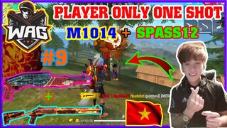 [ Highlight FreeFire #9] Player Only OneShot ShotGun M1014 + Spass12 HeadShot 80% - Học Mõm