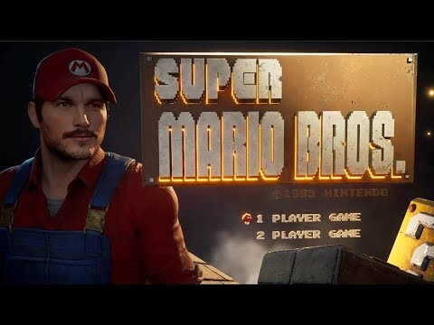 Chris Pratt  Super Mario Remake  FIRST LOOK Gameplay 1080p