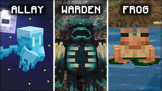 4 New Mobs Added In Minecraft 1.19 (The Wild Update)