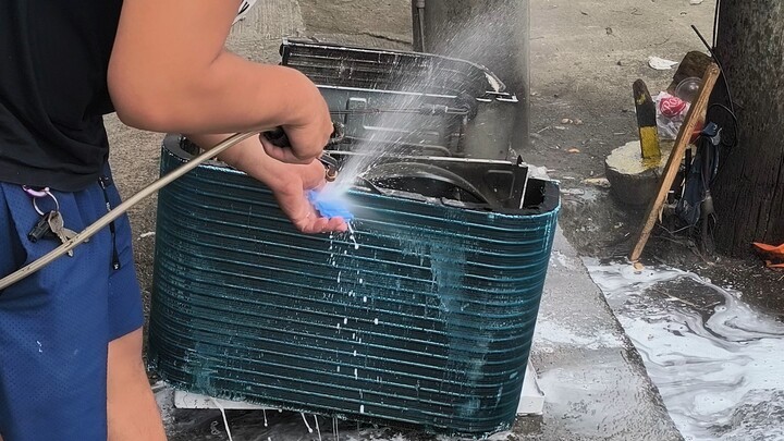 Aircon cleaning