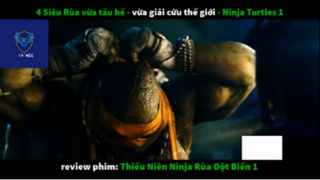 REVIEW PHIM : Thiếu niên nhẫn giả rùa (p3) #rvphimanhhung