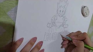 Drawing Hunter x Hunter Manga covers til I get bored #01