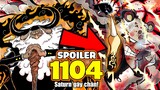 SPOILER One Piece Chap 1104 - KINH DỊ: Saturn MẤT 1 GIÒ...