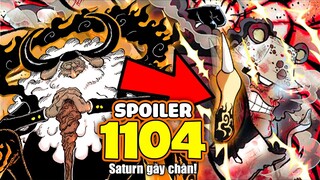 SPOILER One Piece Chap 1104 - KINH DỊ: Saturn MẤT 1 GIÒ...