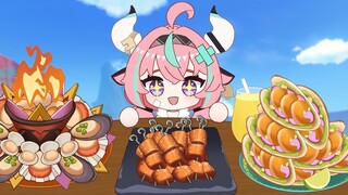 【动画吃播】瓦雷莎：我需要更多食物！