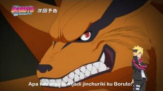 Kurama membujuk Boruto untuk menjadi jinchuriki barunya menggantikan naruto, lalu apa jawaban boruto