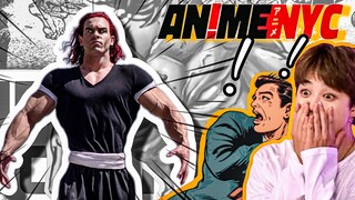 YUJIRO HANMA TAKES OVER ANIME NYC!