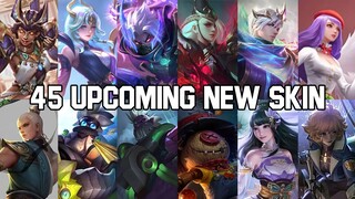 45 UPCOMING NEW SKIN MOBILE LEGENDS (Soul, Lesley Coll, Balmond VENOM?) - Mobile Legends Bang Bang