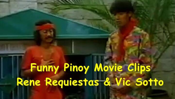 Funny Pinoy Movie Clips - Rene Requiestas & Vic Sotto
