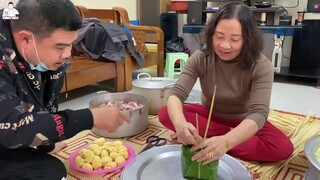 Cao Thủ Gói Bánh Chưng Không Cần Khuôn !