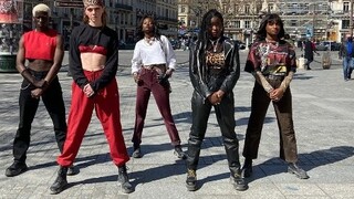 [CPOP في فرنسا] ويشين في - رقصة غطائية لـ "Mijing KICK BACK" من قبل Young Nation خلال جولة عروضهم