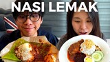 We Tried 3 POPULAR Nasi Lemak spots during MALAYSIA LOCKDOWN!