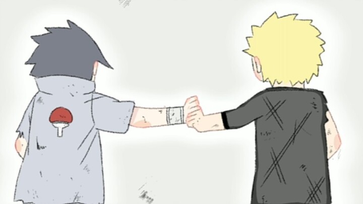 Naruto congratulations | Ming Zuo [swearing by hooking fingers] because I have to go a long way