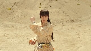 I was timid in the TV version, but I strike out with all my might in the movie!