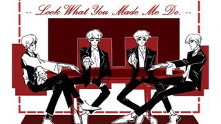 两分钟狼人杀，谁能活到最后？国组四人全新演绎霉霉《Look what you made me do》，全新编舞，沙雕解说