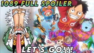 Let's go. Tatakas na Sila Luffy. One piece 1089