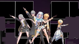【MMD】主角们的皆大欢喜× 团建√