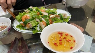 Bún cuốn tôm Thịt- Giải Ngấy Ngày Tết !