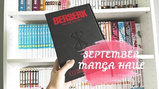 September Manga Haul 2021 // Berserk, Vagabond, Boarding School Juliet!