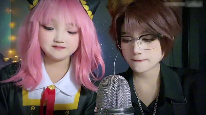 As expected, a child cosplaying Anya will be very cute~ Huang Hun, why is your child here at Lu Chen